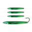 Ahi 6in Live Deception Daisy Chain Cedar Plug - Green Mackerel 150lb Fluorocarbon, CP-604-MK