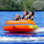 Airhead Live Wire Towable, 3 Person, Orange / Blue, AHLW-3