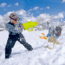 Airhead Sportsstuff Snowball Fun Kit - Maker, Launcher, Slingshot, Cannon, Green/Orange, AHST-007