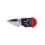 Al Mar Knives 1.3 in Stinger Keychain Fixed Blade Knife, Red/Balck, AMK1001RBK