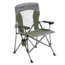 Alpine Mountain Gear Hard Arm Chair, 600 D Polyester / Mesh, Green, AMG-HAC/GRN