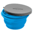 Alpine Mountain Gear Large Collapsible Silicone Container with Lid, Blue, AMGCSB-L