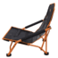 ALPS Mountaineering Rendezvous Elite Chair, Black/Apricot, 8013956