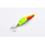 Als Goldfish Lil 49er Ice Jig, Chartreuse Orange Glow, 1/4oz, 1-3/4in, IFN50-CHOG