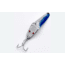 Als Goldfish Lil 49er Ice Jig, Neon Blue, 1/4oz, 1-3/4in, IFN50-NB