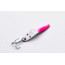 Als Goldfish Lil 49er Ice Jig, White Pink Glow, 1/4oz, 1-3/4in, IFN50-WPG