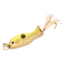 Als Goldfish Saltwater Series Goldfish with 3/0 Single Hook and Hackle Feather 2-3/4in, Bunker, 1-1/4oz, G500-SBNKR