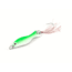Als Goldfish Saltwater Series Goldfish with 3/0 Single Hook and Hackle Feather 2-3/4in, Chartreuse Pearl, 1-1/4oz, G500-SCHP