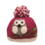 Ambler Owl Beanie - Girl's-Azalea-S/M