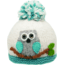 Ambler Owl Beanie - Girl's-Natural-S/M