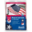 Annin Flags US Polycotton Banner, Red/White/Blue, 2.5ft x 4ft, 021880R
