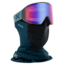 Anon M4 Cylindrical Sonar Men's Goggle w/ Spare Lens and MFI Mask, Sonar Blue Lens, Lay Back, 20354101045NA