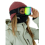 Anon WM1 Women's Goggle w/ Spare Lens and MFI Mask, Sonar Green Lens, Smoke, 19176101098NA