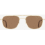 AO Checkmate Sunglasses - Mens, Gold Frame, Cosmetan Brown AOLite Nylon Lenses, 56-21-145, CHE156STHABNN