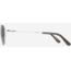 AO Checkmate Sunglasses - Mens, Silver Frame, True Color Gray AOLite Nylon Lenses, 56-21-145, CHE356STSMGYN