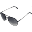 AO Flight Gear General Sunglasses, Wire Spatula, Black Frame, Polycarbonate Gradient Grey Lens, 58mm, 32620