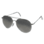 AO Flight Gear General Sunglasses, Wire Spatula, Silver Frame, Silver Mirror Lens, 58mm, 31636