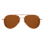 AO General Sunglasses, Rose Gold, Cosmetan Brown AOLite Nylon Lenses, 55-14-140 B47, GEN555STCLBNN