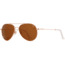 AO General Sunglasses, Rose Gold, Cosmetan Brown SkyMaster Glass Lenses, Polarized, 55-14-140 B47, GEN555STCLBNG-P