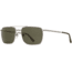 AO Geoffrey Sunglasses - Mens, Silver, Calobar Green AOLite Nylon Lenses, Silver / Calobar Green Lens, 58-18-145, GFY158STGSGNN