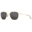 AO Original Pilot Sunglasses, Gold Frame, 52 mm Gray SkyMaster Glass Lenses, Standard Temple, Polarized, 738921549406
