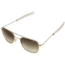 AO Original Pilot Sunglasses, Bayonet, Gold Frame, Polycarbonate Gradient Brown Lens, 57mm, 30085