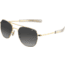 AO Original Pilot Sunglasses, Bayonet, Gold Frame, Polycarbonate Gradient Grey Lens, 57mm, 30201