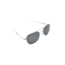 AO Original Pilot Sunglasses, Bayonet, Matte Chrome Frame, CC Gray Poly Lens, Polarized, 55mm, 30196