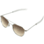 AO Original Pilot Sunglasses, Bayonet, Silver Frame, Polycarbonate Gradient Brown Lens, 52mm, 32300