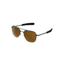 AO Original Pilot Sunglasses, Bayonet, Black Frame, HC Amber Poly Lens, Polarized, 52mm, 30029