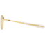 AO Original Pilot Sunglasses, Gold Frame, 52 mm SunFlash Gold Mirror SkyMaster Glass Lenses, Bayonet Temple,738921564508
