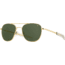AO Original Pilot Sunglasses, Gold Frame, 52 mm Calobar Green SkyMaster Glass Lenses, Bayonet Temple,738921549260