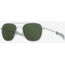 AO Original Pilot Sunglasses, Silver Frame, Calobar Green SkyMaster Glass Lenses, Bayonet Temple, 55-20-140, OP-255BTCLGNG