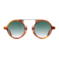 AO Oxford Sunglasses, Havana Gunmetal Frame, SunVogue Green Gradient AOLite Nylon Lenses, 44-24-145 B45, OXF244ST--EGN