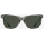 AO Saratoga Sunglasses, Gray Horn Frame, Calobar Green AOLite Nylon Lenses, 54-19-145, SAR854ST--GNN