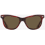 AO Saratoga Sunglasses, Red Demi Frame, Cosmetan Brown AOLite Nylon Lenses, 52-19-145, SAR752ST--BNN