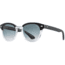 AO Times Sunglasses, Black Crystal Frame, SunVogue Gray Gradient AOLite Nylon Lens - Polarized - 49-21-145, TIM349ST-GGN-P