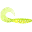 Apex Tackle Rigged Grubs 1/4oz Chartreuse Glitter 5pk, J514-CHT