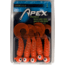Apex Tackle Rigged Grubs 1/4oz Orange 5pk, J514-ORNGE
