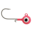 Apex Tackle Round Head Jig, Pink, 1/4oz, AP-RH14-30