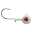 Apex Tackle Round Head Jig, White, 1/4oz, AP-RH14-8