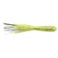 Apex Tinsel Tube 1.5" Chartreuse/Silver Glitter 10pk, APT15-10-16