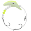 Apex Tackle Waly A Plug, Glow Chartreuse, 2in, AP-WAP2-19