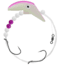 Apex Tackle Waly A Plug, Glow Purple, 1.5in, AP-WAP15-20