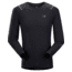 Arc'teryx Accelerator Long Sleeve Shirt - Men's-Black-Large