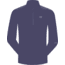 Accelerator Long Sleeve Zip Neck Shirt - Mens-Galaxy-Large