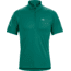 Arc'teryx Accelerator Zip Neck Short Sleeve - Men's-Planktonic-Medium