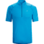 Arc'teryx Accelerator Zip Neck Short Sleeve - Men's-Riptide-Small