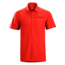 Arc'teryx Adventus Comp Short Sleeve Shirt - Men's-Diablo Red-Medium