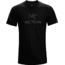 Arc'teryx Arc'word Short Sleeve T-Shirt, Black/Iron Anvil, XXL, 252390